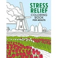 Stress Relief Coloring Book for Adults (Paperback) - Walmart.com
