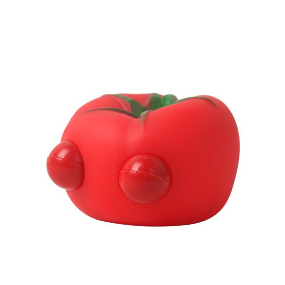 Stress Relief Decompression Toys, Cute Fruit Vegetable Squeeze Toys for Anxiety Relief, Soft Silicone Fidget Toys for Office Study, 6Pcs Set Assorted Colors