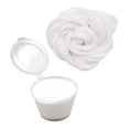 thumbnail image 1 of Stress Relief Decoration Adults, Slime & Putty Decoration, Airtight Storage Container, Clear Container with Lid, Butter Stress, desktop decor, office Use, White tone, 1 Pc, 1 of 4