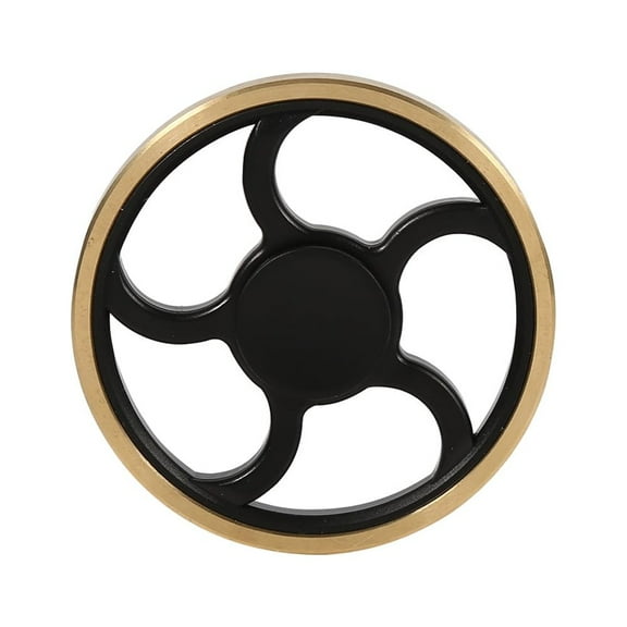 Cool Technology Metal Color Fidget Spinner, Unique Design with Gravity Sense, No Big Noise, Stress Relief, Portable For Travel Office Use