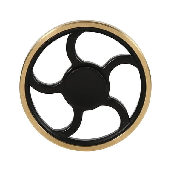 Cool Technology Metal Color Fidget Spinner, Unique Design with Gravity Sense, No Big Noise, Stress Relief, Portable For Travel Office Use