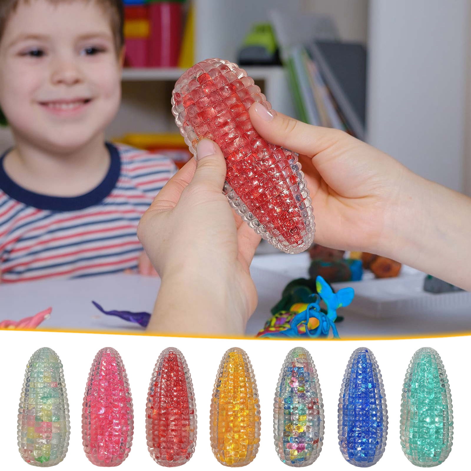 Stress Relief Fidget Toys, Vigorous Pinch Slow Rise Squeeze Balls for ...