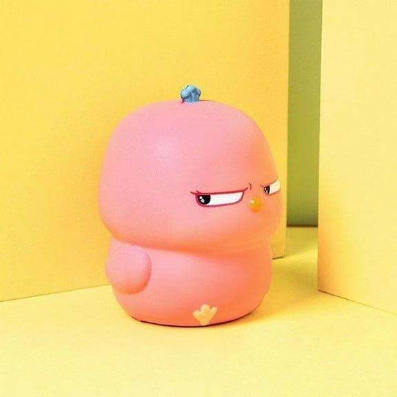 Stress Relief Foam Doll, Soft Slow Rising Squishy Toy, Anxiety Relief Desk Figure, Pinch Sensory Fidget Toy for Adults & Kids, Fun Decompression Gift