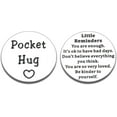 thumbnail image 1 of Stress Relief Gifts Inspirational Gifts for Women Men Little Reminder for Teens Friends Pocket Hug Token Get Well Soon Mental Health Gifts Positive Affirmations, 1 of 6