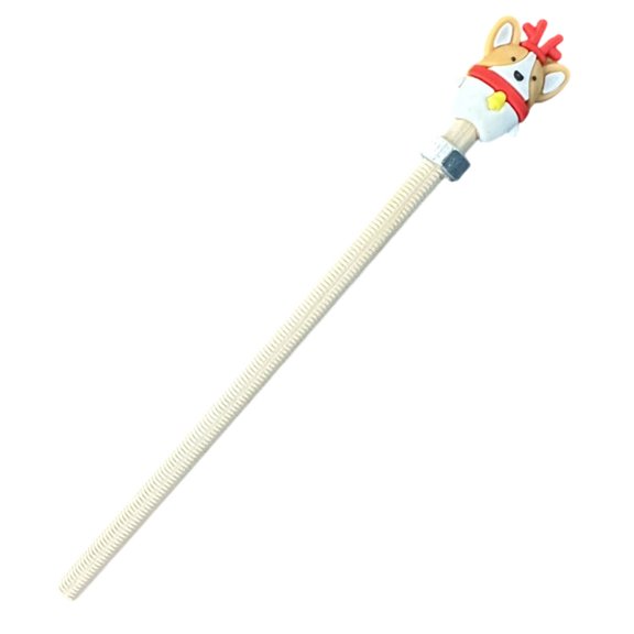 Stress Relief Pencil With Rotating Metal Nut Christmas Pencil Writing Aid For A