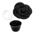 thumbnail image 1 of Stress Relief Play Sets, Squishy Stress desktop decor, Fidget for Adults, Black Solid, Clear Container with Lid, Plastic Storage, Clear Container, 1 Pc, 1 of 4