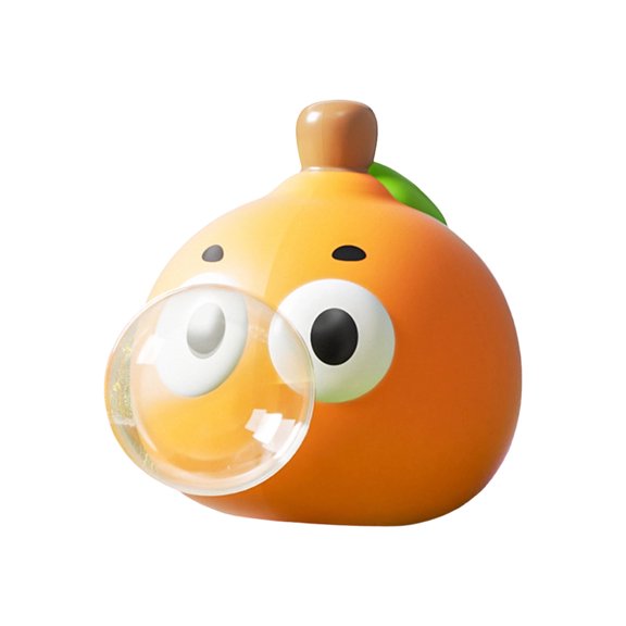 Stress Relief Squeeze Gadget Fruit Shaped Bubble Blowing Decompression Tool Portable Cute Design Sensory Relax