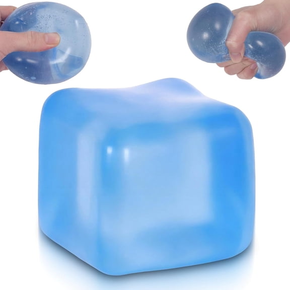 Stress Relief Squish Cube 2.2 Inch  for  Adults Anxiety Relief Focus Playk
