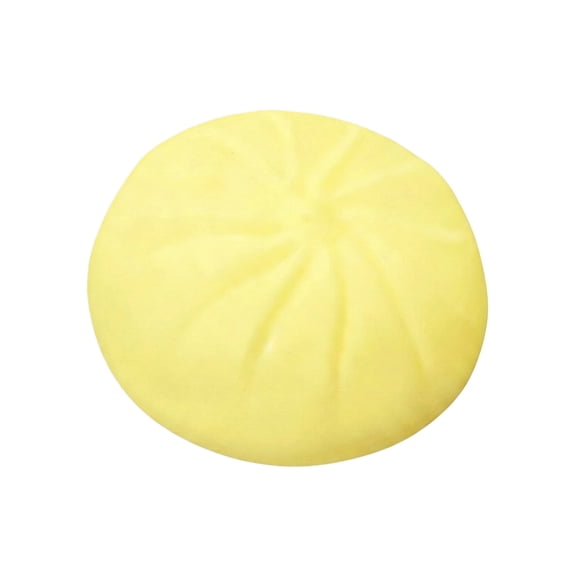 Stress Relief Squishy Bun Toy – Yellow Realistic Steamed Baozi Squeeze Fidget for Desk, Car & Study – Soft Tactile Sensory Toy (3.5 Inch)
