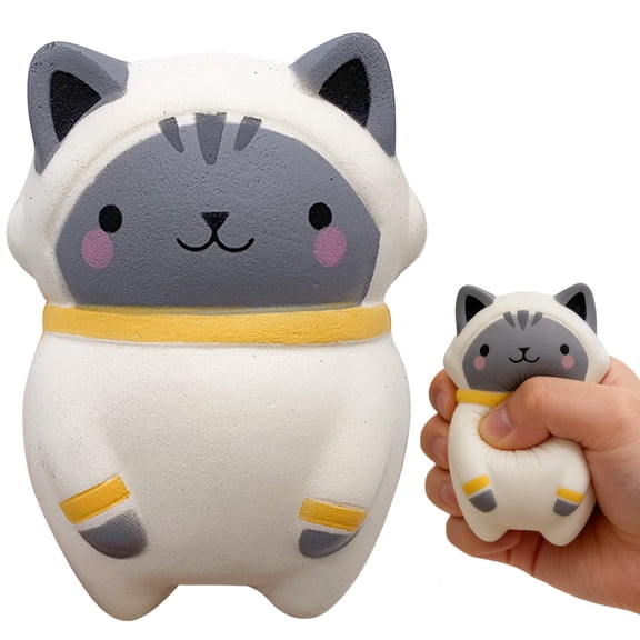 Stress Relief Tools Slow Rising Squeeze Jumbo Cat Shape For Adults Gift Home