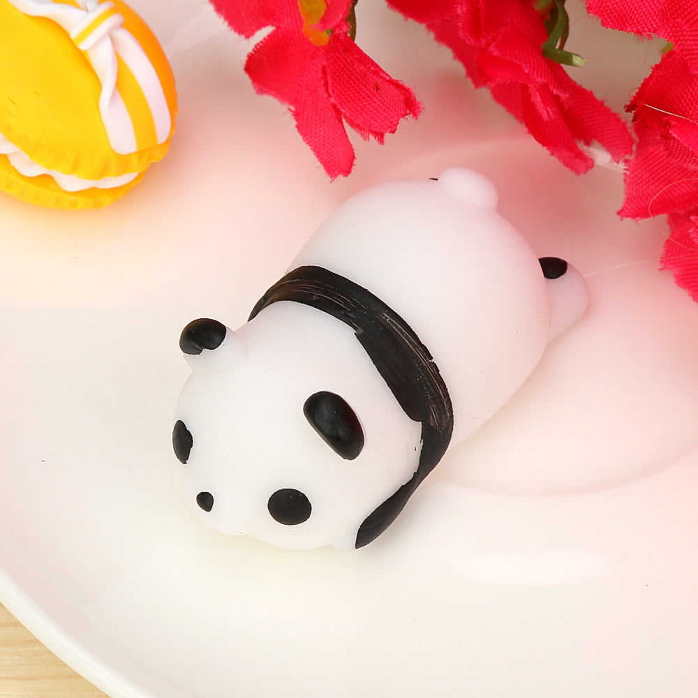 Stress Relief Toy Fidget Toys Panda Toy Squeeze Sensory Fidget TPR ...