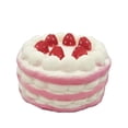thumbnail image 1 of Stress Relief Toy Ice Cream Squeeze Slow Rising cute French Fries Pinch Toy Soft Simulation Food Squeeze Toys for Anxiety Relief Study, Home, Office, Travel(5.12in)Pink, 1 of 5