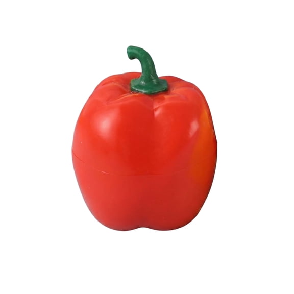 Stress Relief Toy – Realistic Red Bell Pepper Squeeze Toy for Anxiety Relief, Desk & Car Use, Soft Silicone Fidget Sensory Toy (3.5 Inch)