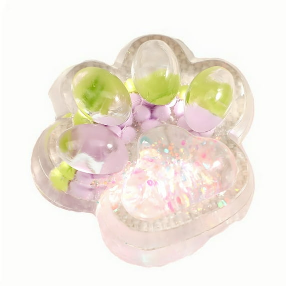 Stress Relief Toy Taba Cat Paw, Squeeze Toys Paw, Cute Sensory Toys, Taba Handmade Soft, Bouncy Stress and Relaxation Toy, Stretchable Springy Cat Paw Gifts