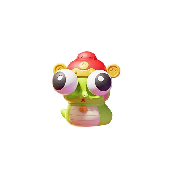 Stress Relief Toys Squint Eye Squeeze Burst Eye Prank Funny Venting Doll for Adults and Habit Breaking Tool Green
