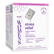 GNC Womens Stress Relief Vitapak, Stress & Cortisol Management, 30 Count