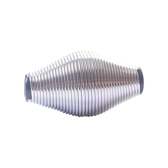 Stress Relief toy Hand Gripper Strengthener | Hand Grip Strengthener Metal forearm Trainer Grip Strength Ball for Anxiety Relief Physical Therapy Silver Single Pack