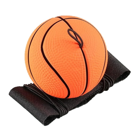 Stress Reliever Toy for Indoor Outdoor Play - Educational Wrist Bouncy Rubber Sports with String and Strap Polyurethane Finger Exercise Toy for Kids and Adults