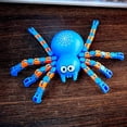 thumbnail image 1 of Stress Relieving DIY Chain Mechanical Spider Toy,Transformable Splicing Fidget Toy,Anxiety Relief Calm Focus Improving Sensory Toy,Portable Pocket Travel Toy,Kids Party Favors Birthday Gift Toy, 1 of 2