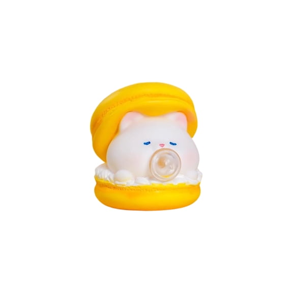 Stress Toy, Bubble Poppers Fidget Toy, 3X3 In, Vinyl Decor, Sensory Toy, Macaron Figure, Desk Toy, Bubble Toy, Cute Decor, Pressure Relief, Sensory Play, 1 Pc