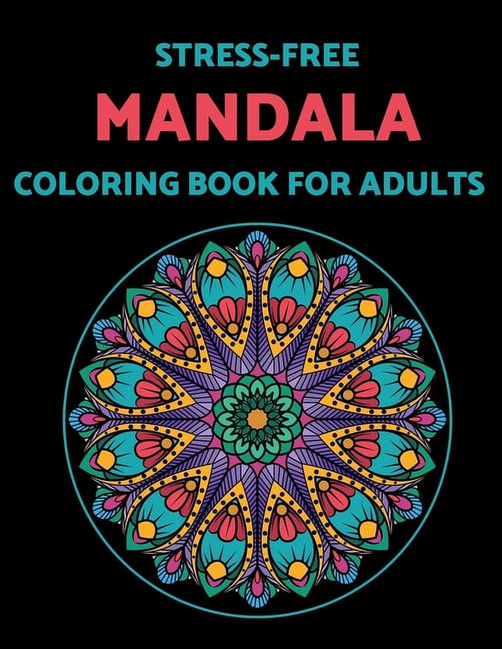Adult Mandala Coloring Pages Coloring Book for Adults Stress Relieving  Designs : Adult Mandala Coloring Pages Featuring 50 Detailed Mandalas  Stress Relieving Designs for Adults Relaxation by Damita Victoria (2019,  Trade Paperback)