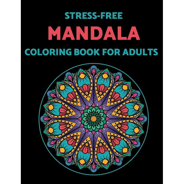 Factory Price Custom Book Printing Service Softcover Mandala Bulk Coloring- Books for Adult - China Bulk Coloring-Books, Coloring-Books