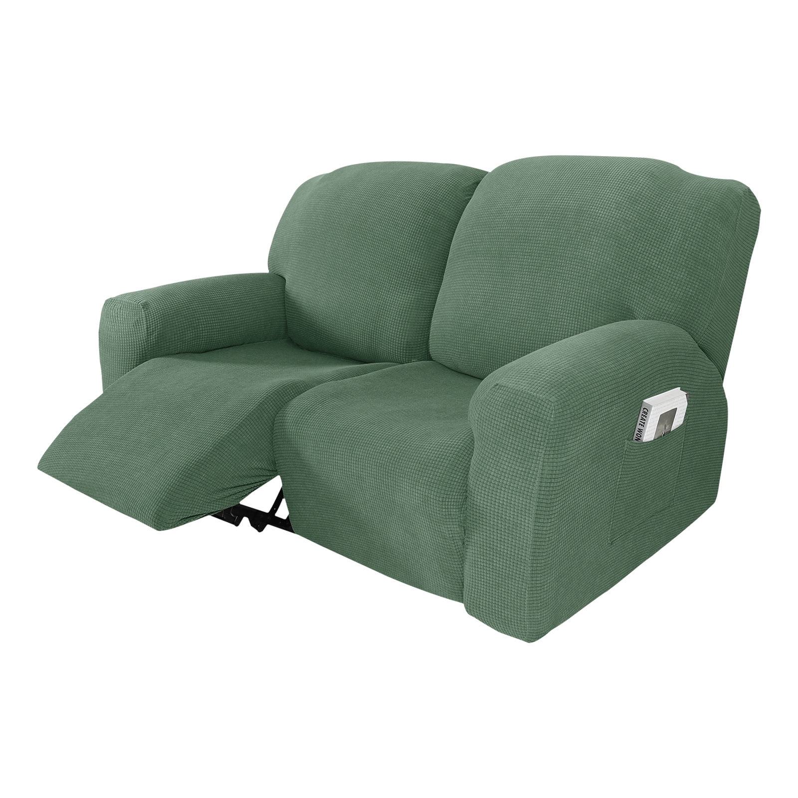 Stretch 1 2 3 Seater Recliner Sofa Slipcover, Waterproof Reclining Sofa ...