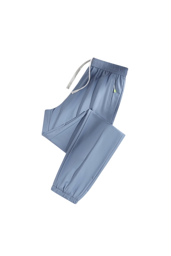 Stretch Active Pants Women,Ultra Stretch Elastic Waist Quick Dry Breathable Casual Comfy Fit Pant,Seniors,Over 50 Blue XL