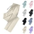 thumbnail image 1 of Stretch Active Pants for Women Over 50 Elastic Waist Quick Dry Breathable Dress Pant 2026 Outdoor Athletic Joggers with Pockets Beige M, 1 of 4