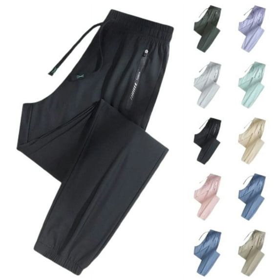 Stretch Active Pants for Women Ultra Stretch Casual Pants for Women, Now In Beeswan Stretch Active and Quick-Drying Versions Black L