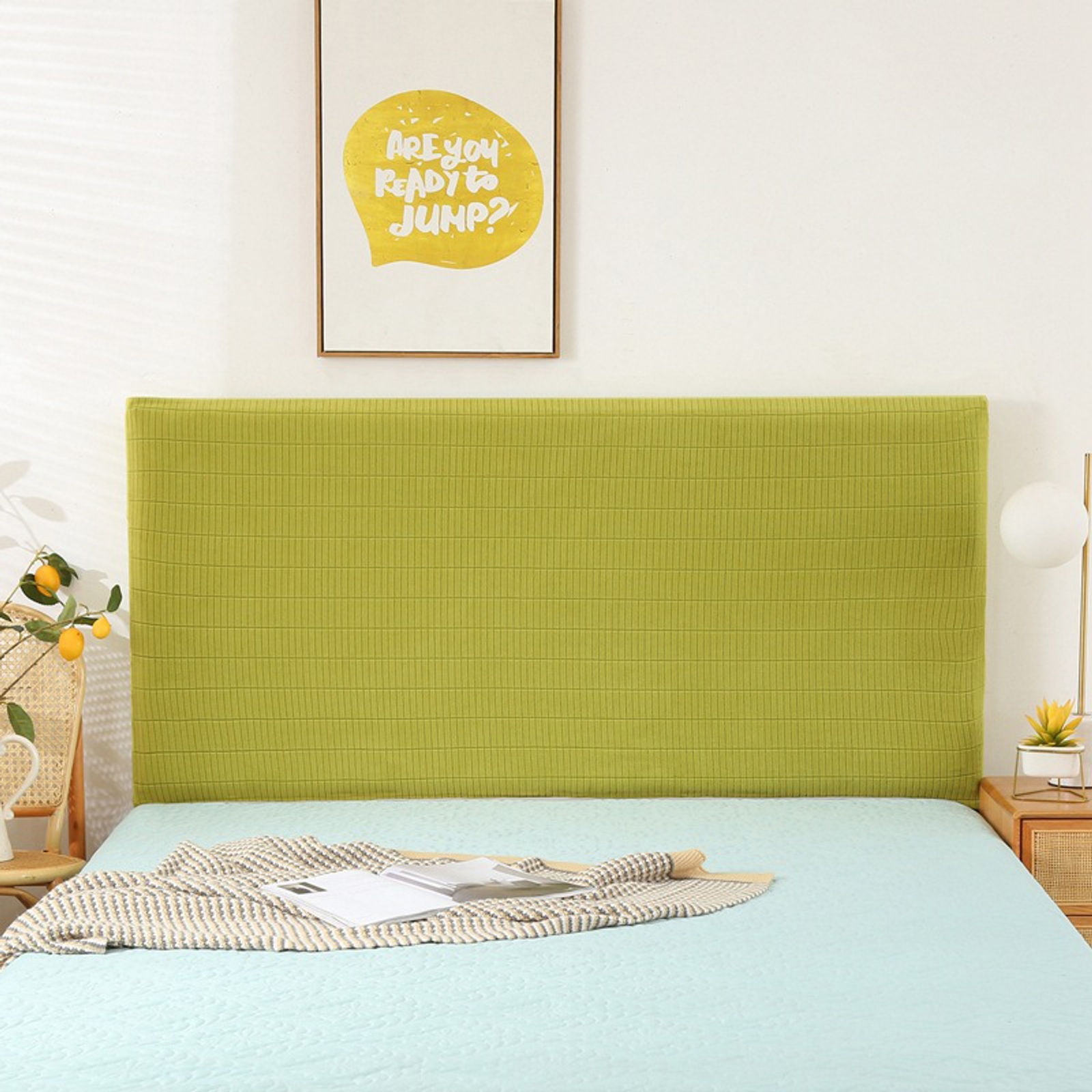 AllInclusive Elastic Slipcover for Twin, Full, Queen, King Bed