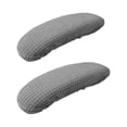 thumbnail image 1 of Stretch Arm Chair Armrest Covers computer and office Chair Protector Washable Gray, 1 of 5