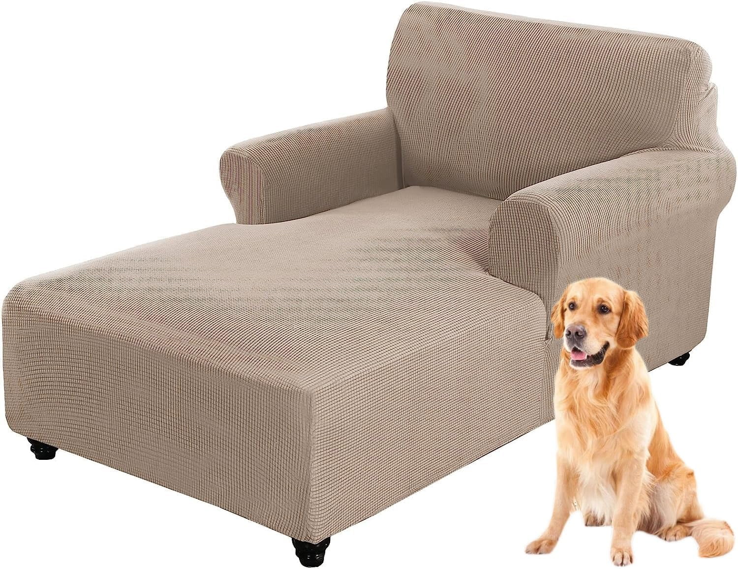 Chaise Lounge Slipcovers With Arms