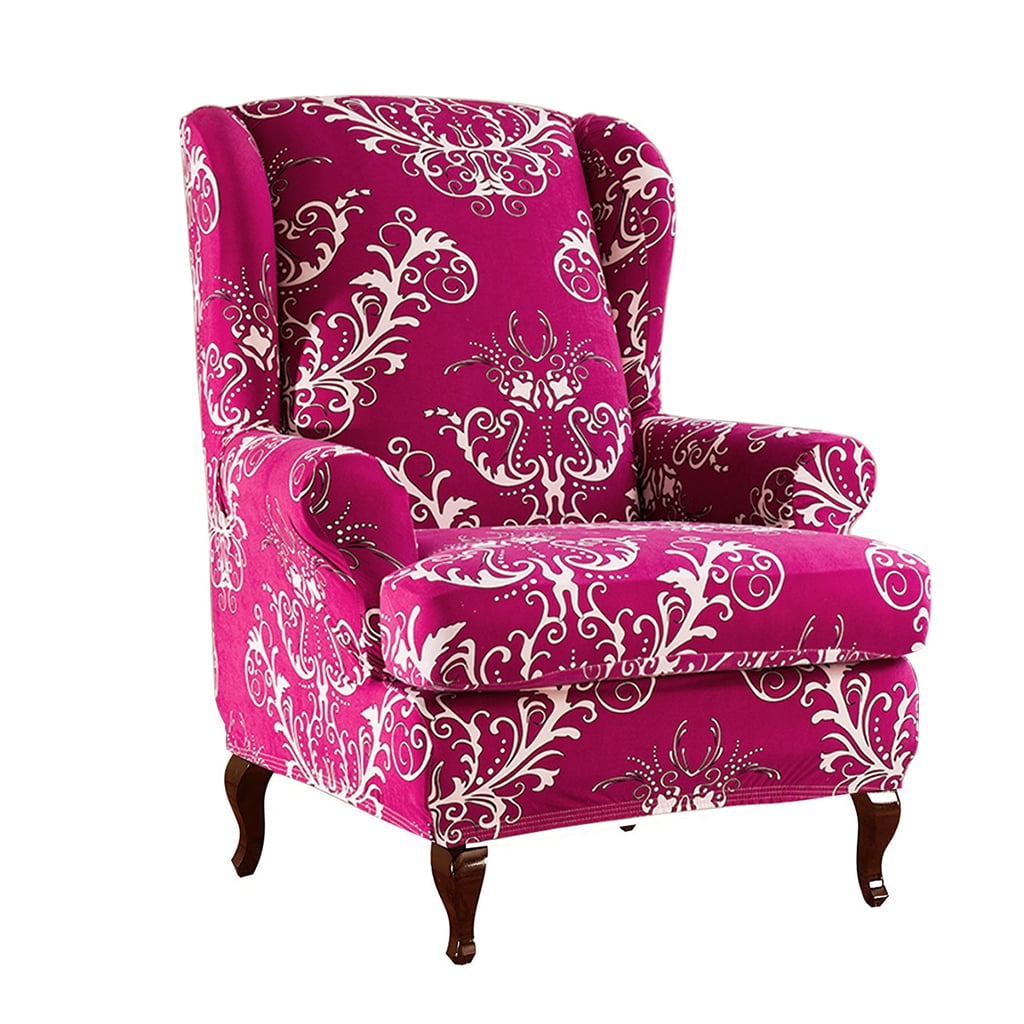 Stretch Armchair Chair,Feature Soft Wingback Chair Slipcover Furniture