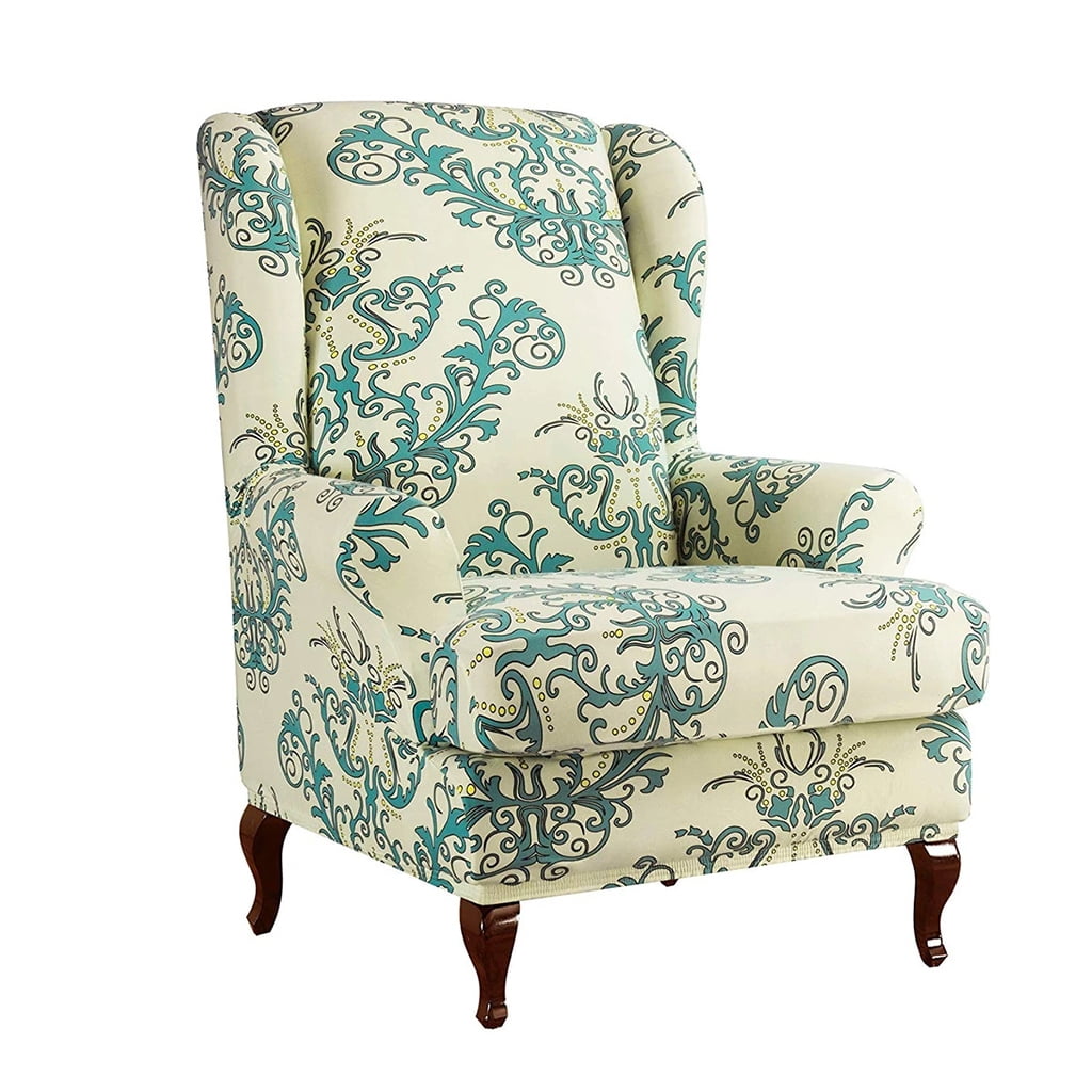 Stretch Armchair Chair,Feature Soft Wingback Chair Slipcover Furniture