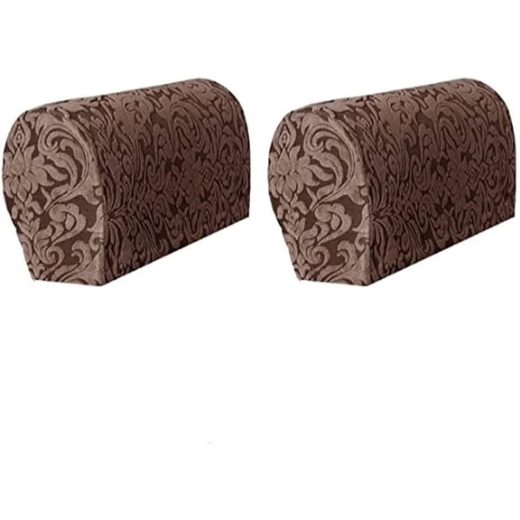 Stretch Armrest Covers Jacquard Sofa Armrest Cover Sofa Armrest Covers Armchair Slipcover Furniture Protector Recliner Sofa Arm Slipcovers