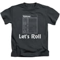 thumbnail image 1 of Stretch Armstrong Badge Juvenile 18 by 1 Short Sleeve T-Shirt - Charcoal, Medium 5 & 6, 1 of 1