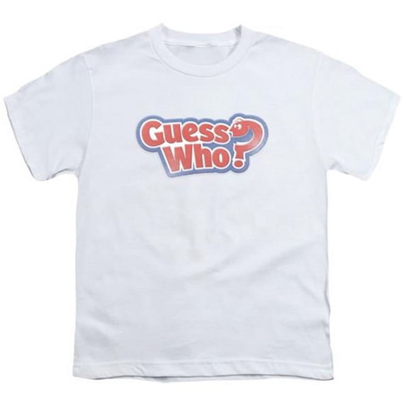 Stretch Armstrong Badge Youth 18 by 1 Long Sleeve T-Shirt - White, Medium