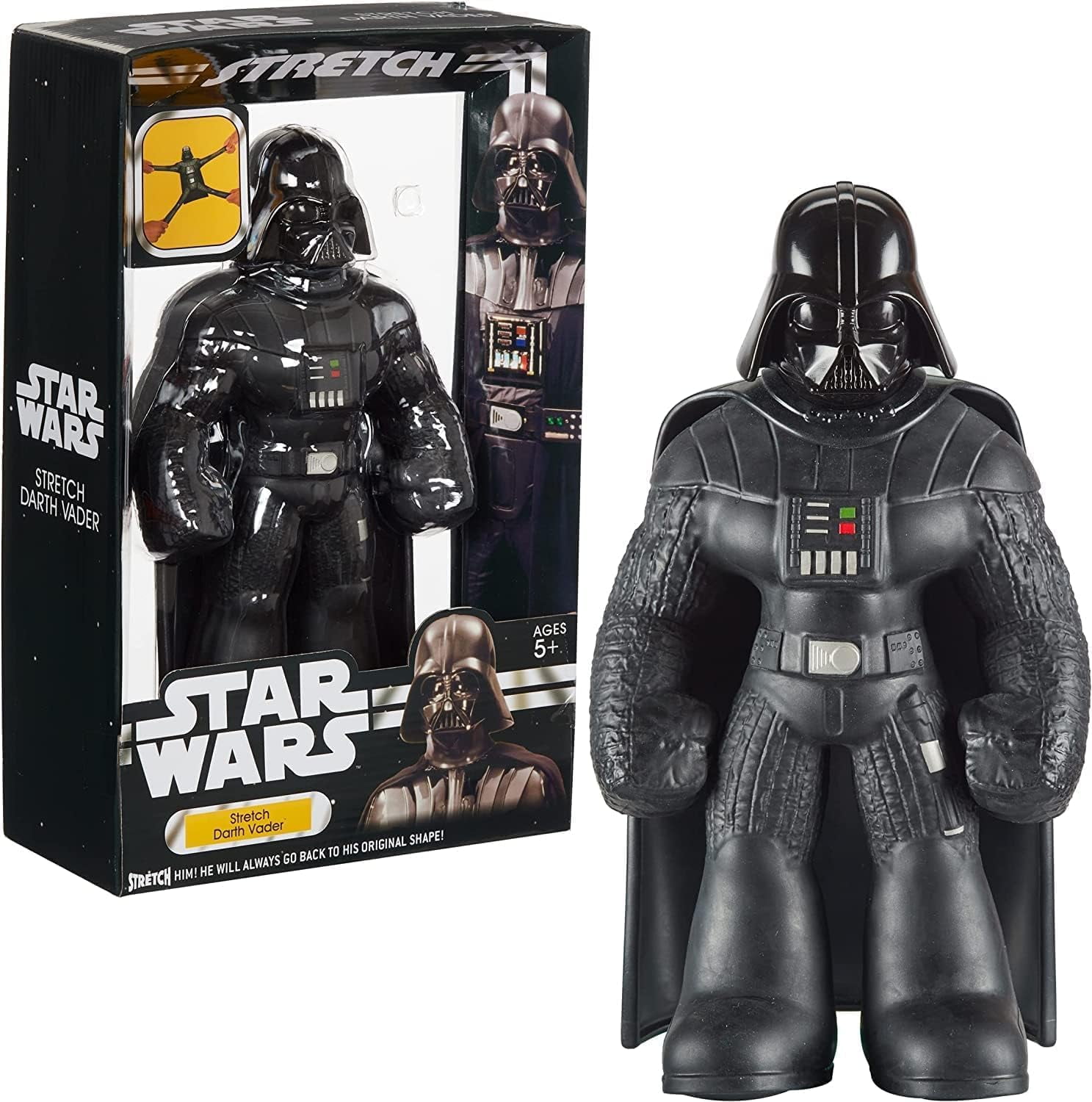Stretch Armstrong Darth Vader 10-Inch Action Figure - Black Helmet