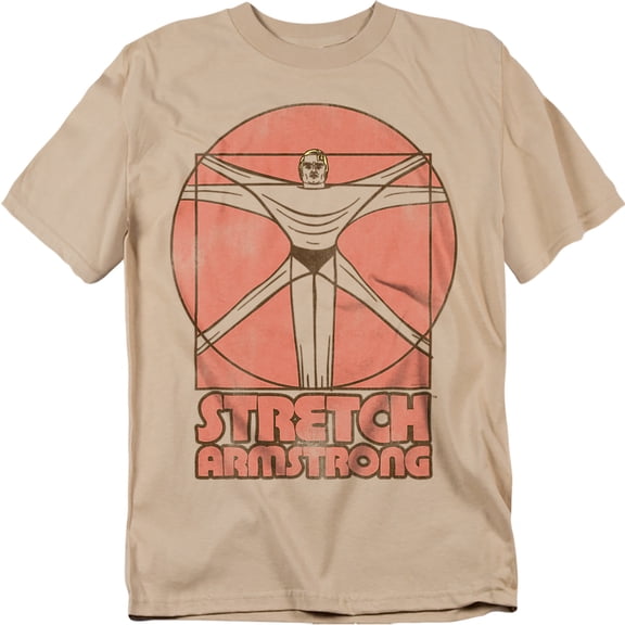 Stretch Armstrong T-Shirt Vitruvian Stretch Unisex Graphic Tee For Men & Women