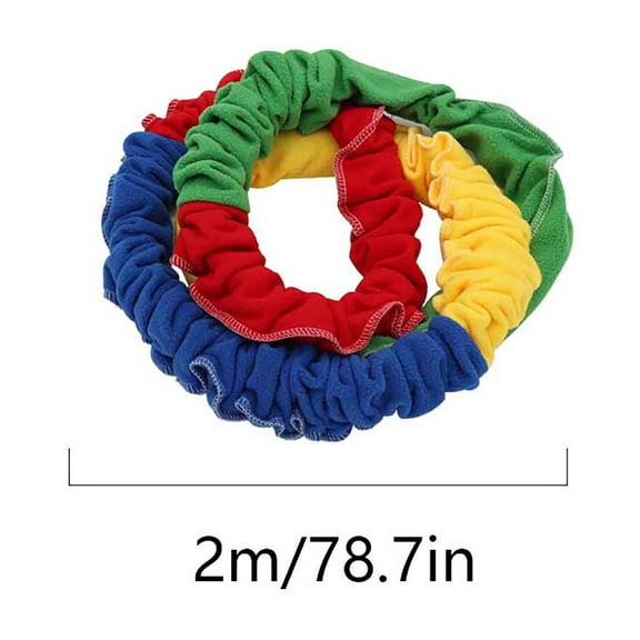 Stretch Band, Resistance Tube, Cooperative Game, Team Building, Soft Fleece, 4 Direction Play, 1 Count