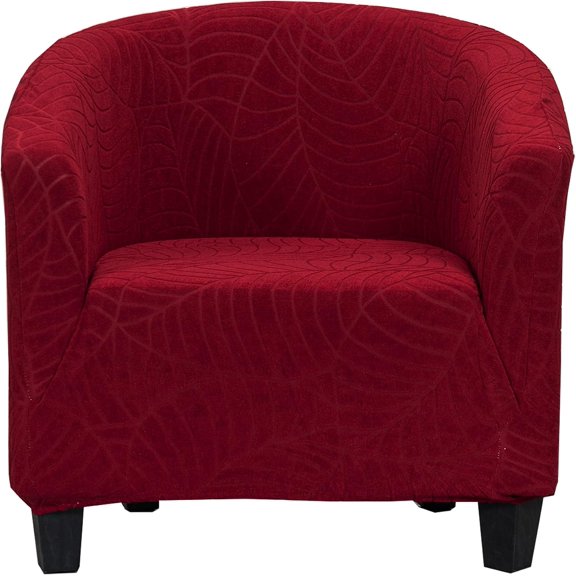 Stretch Barrel Club Chair Covers Printed Tub Sofa Slipcover,C17