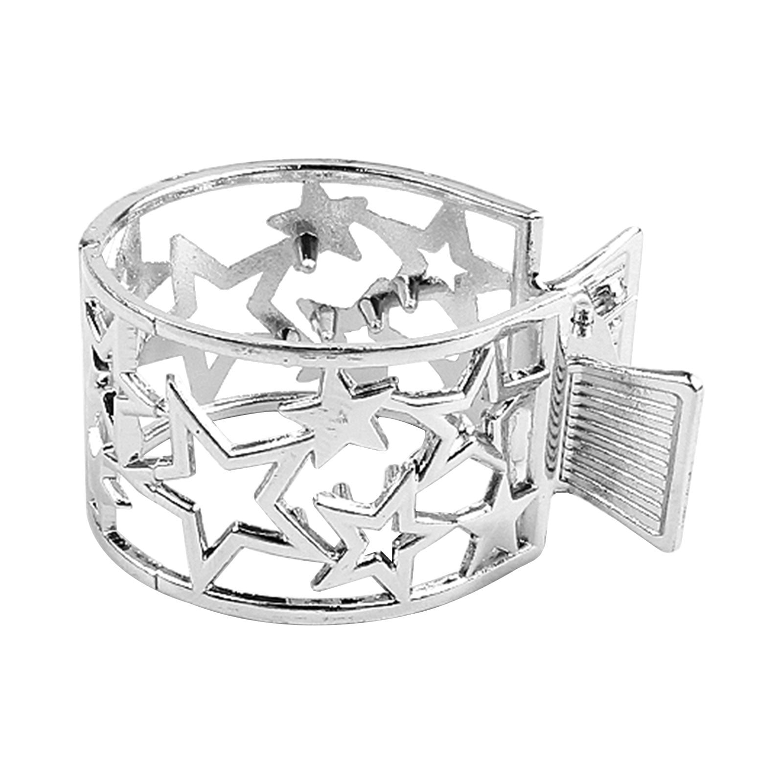 Stretch Barrette Metal Hair Barrettes Thick Hair Fashion Geometric