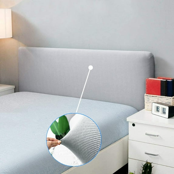 Stretch Bed Headboard Cover, Modern Elastic Headboard Slipcover, Dustproof Bed Head Cover for Bedroom