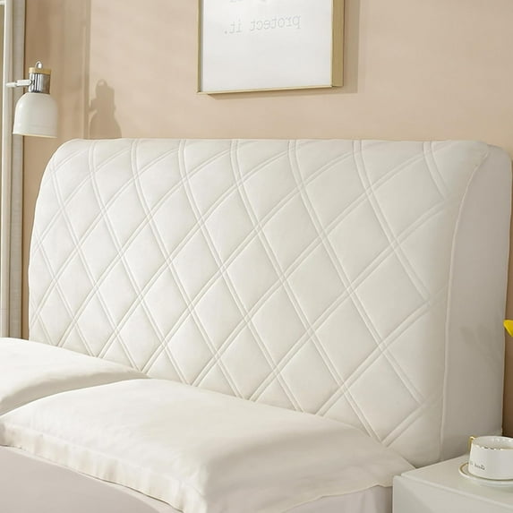Stretch Bed Headboard Slipcover,Bed Headboard Cover for Queen, Dustproof Protector Cover for Upholstered Headboard Bedroom Decor Headboard Cover 70.8in
