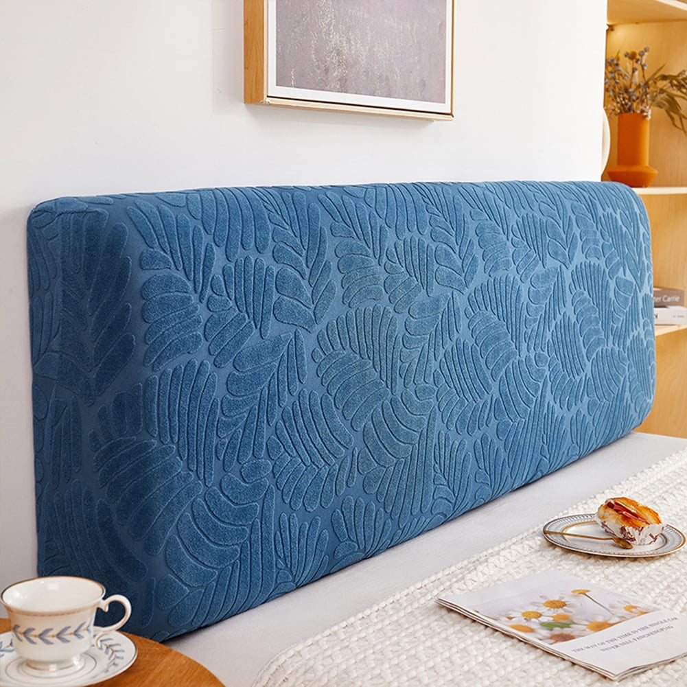 Stretch Bed Headboard Slipcover for Full Queen King Size, Jacquard ...