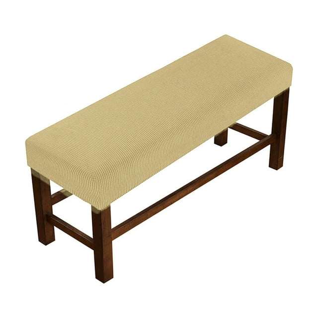 Stretch Bench Cover, Soft Spandex Piano Seat Cover With Elastic Bottom
