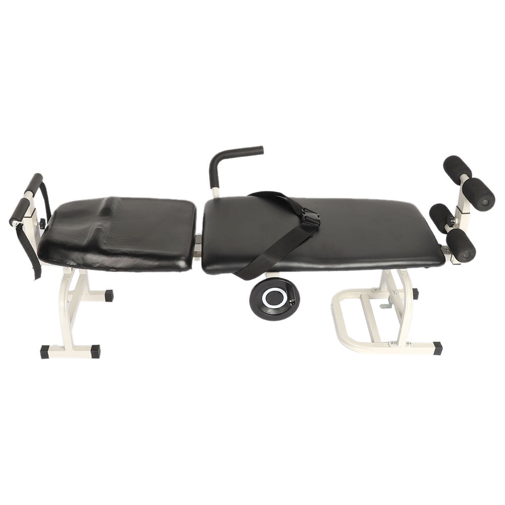 Stretch Bench, Inline Back Body Stretching Device With Cervical Spine