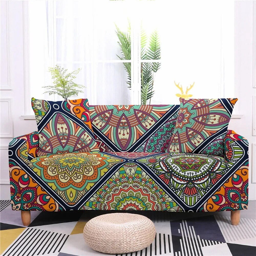 Mandala Harmony Quilted Sofa Cover GFTOTG2224