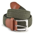 thumbnail image 1 of Stretch Braided Woven Belts without Holes, Elastic Casual Belts for Men and Women by Umo Lorenzo, 1 of 5